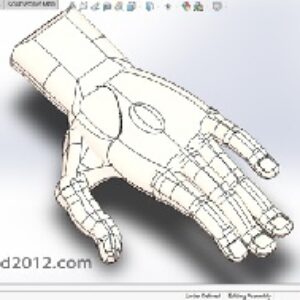دانلود فیلم آموزش solidworks طراحی دست