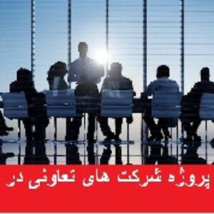 دانلود پروژه شرکت های تعاونی