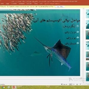 پاورپوینت درباره بررسی علل ایجاد و تشدید پدیده یوتروفیکاسیون و ارائه راه کارهای مدیریتی و زیست محیطی