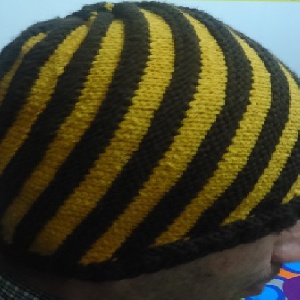 کلاه بافتنی جدید با بافت مورب