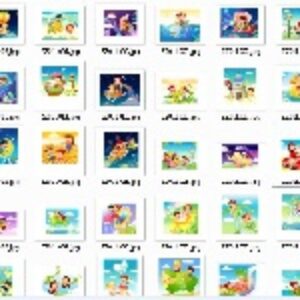 مجموعه 50 عکس جهت استفاده مهد کودک و شخصیت کارتونی