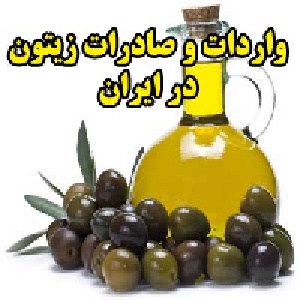 واردات و صادرات زیتون در ایران