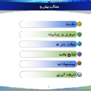 قالب زیبای پاورپوینت آماده برای ارائه مطالب(حرفه ای)