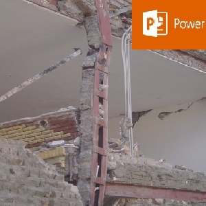 دانلود پروژه بررسی زلزله بم و علت تخریب ساختمانها(نوع فایل:ppt)