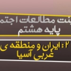 دانلود پاورپوینت درس 20 مطالعات اجتماعی هشتم(ایران و منطقۀ جنوب غربی آسیا)