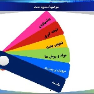قالب زیبای پاورپوینت آماده برای ارائه مطالب(شکیل)