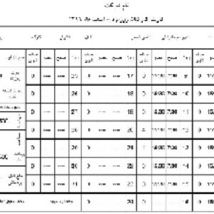نرم افزار کاردکس دستمزد کارگاه تحت اکسل (مدیریت حقوق کارگران و پرسنل) - نسخه 2