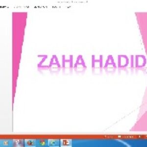 پاورپوینت زاها حدید