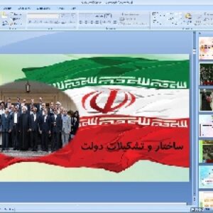 پاورپوینت درس سوم مطالعات اجتماعی پایه هشتم: ساختار و تشکیلات دولت