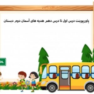 پاورپوینت درس اول تا درس دهم هدیه های آسمان دوم دبستان