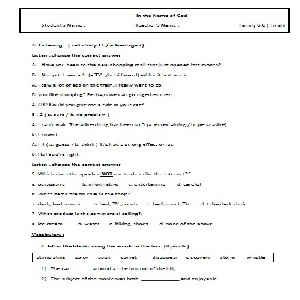 دانلود نمونه سوال کتاب فمیلی فرندز 6 (Family and Friends6)