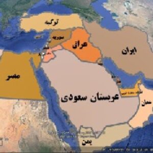 دانلود نقشه KML کشورهای خاورمیانه قابل نمایش در گوگل ارث