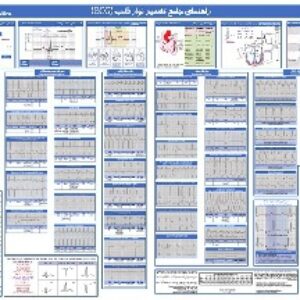 پوستر راهنمای جامع تفسیر نوار قلب (پوستر ECG)-(پوستر تفسیر EKG)