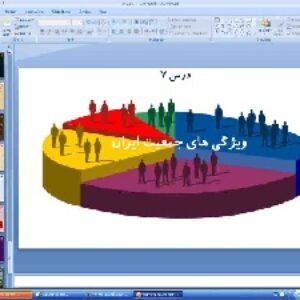 پاورپوینت درس 7 جغرافیای ایران پایه دهم ویژگی های جمعیت ایران