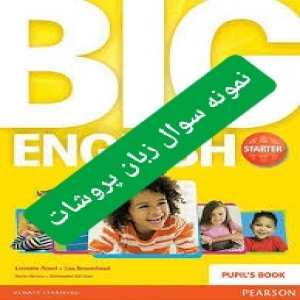 نمونه سوال Big English Starter درس ۱ تا ۳