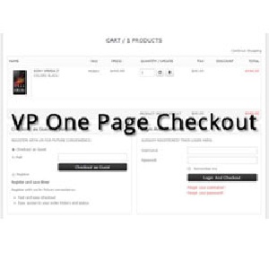 VP One Page Checkout for VirtueMart 3.1.2