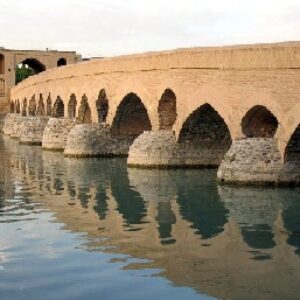 Shahrestan Bridge-توضیحات پل تاریخی شهرستان به زبان انگلیسی