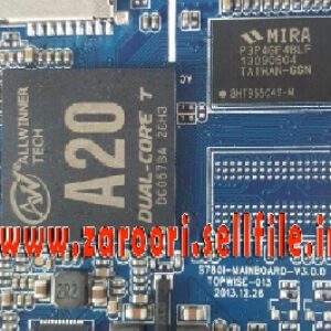 فایل فلش تبلت مارشال me-719 با cpu a20 و مشخصه مین بورد s780i-mainboard-v3.0.0