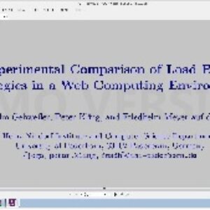 Web Computing مقاله در مورد پردازش وب ( الگوریتمهای موازی)
