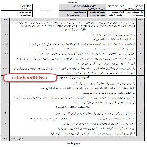 دانلود نمونه سوال درس نگارش پایه دوازدهم نوبت دوم کلیه رشته ها در ورد word (نگارش دوازدهم نوبت دوم)