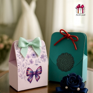 الگوی آماده جعبه هدیه طرح سنتی کد محصول 1115
