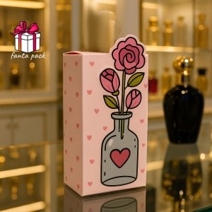 الگوی آماده جعبه طرح گل رز کد محصول 1116